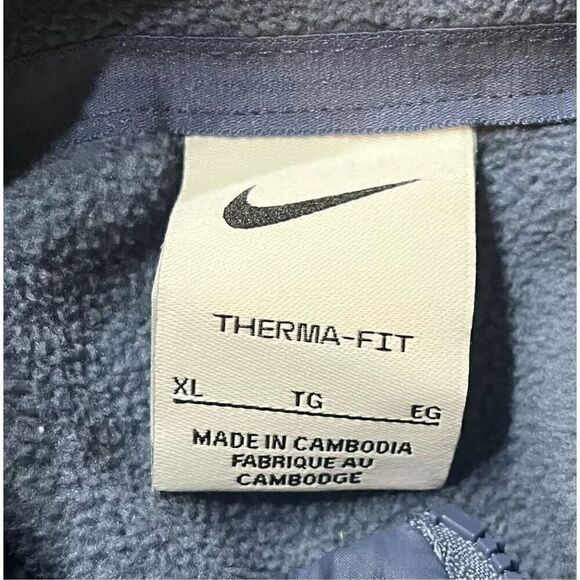 Nike One Therma Fit Fleece Full Zip Jacket - Picture 6 of 6